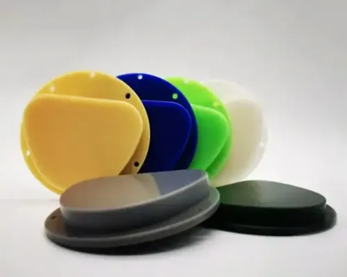 Wax Discs, Blue 71mm - دسكات شمع لون أزرق
